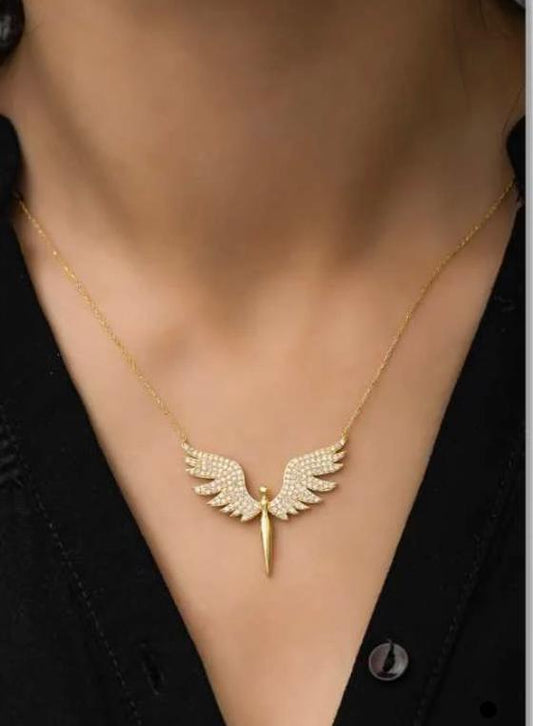 Golden Angel Necklace