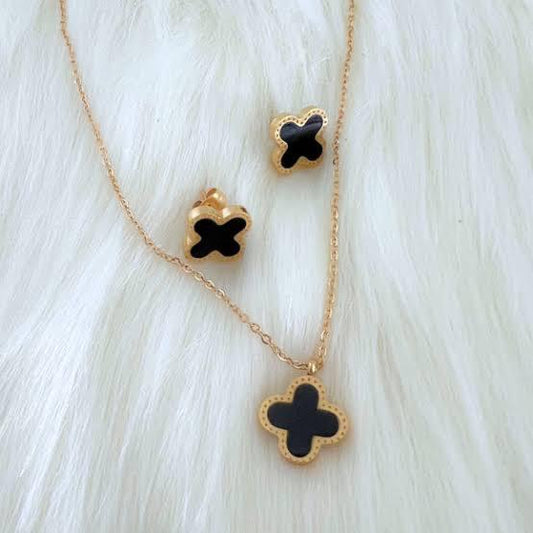 Black Clover Necklace & Tops